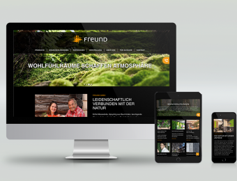 Website für Freund GmbH