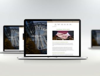 Entwicklung der Website für die Samonig