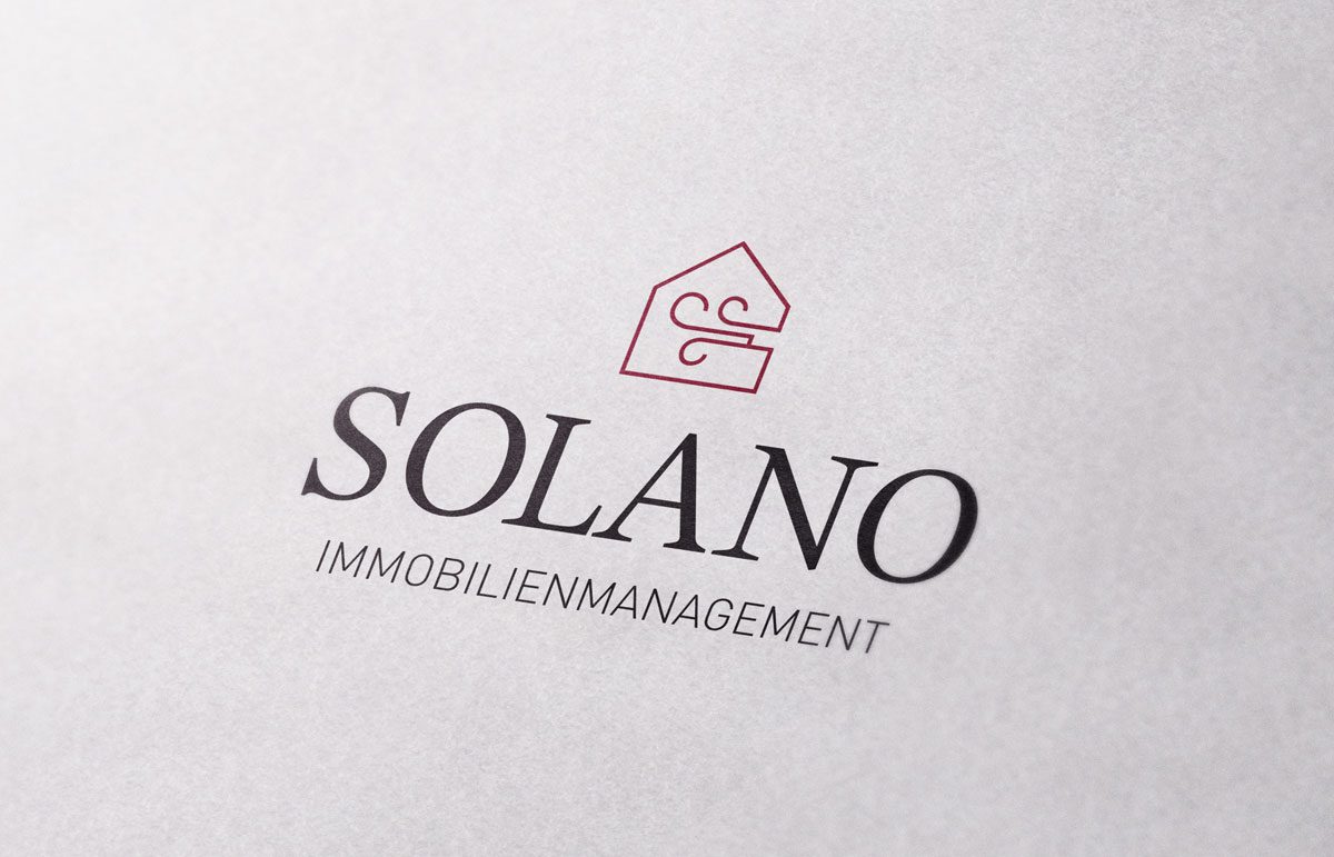 Corporate Design und Website für SOLANO Immobilien