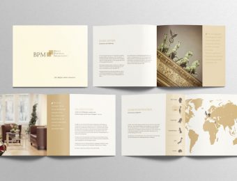 Broschüre für BPM - Berlin Portfolio Management GmbH