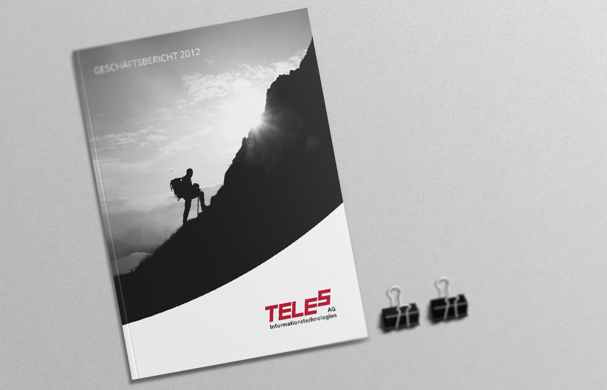 Gestaltung des Geschäftsberichts der TELES AG Informationstechnologien