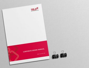 Corporate Design Manual für die TELES FMC+C Innovations GmbH
