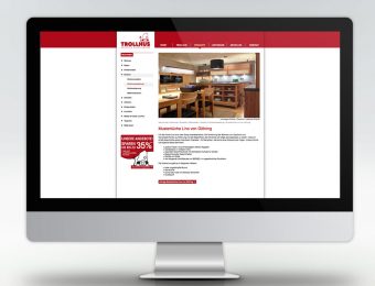 Website für das Trollhus
