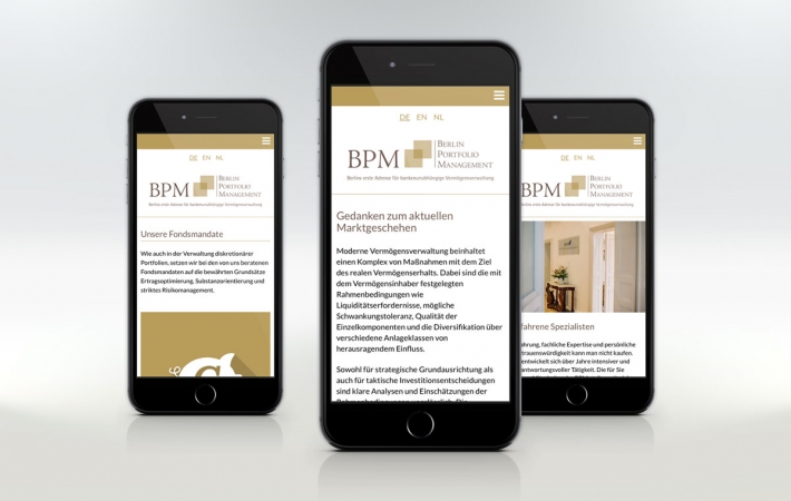 BPM - Website - Redesign