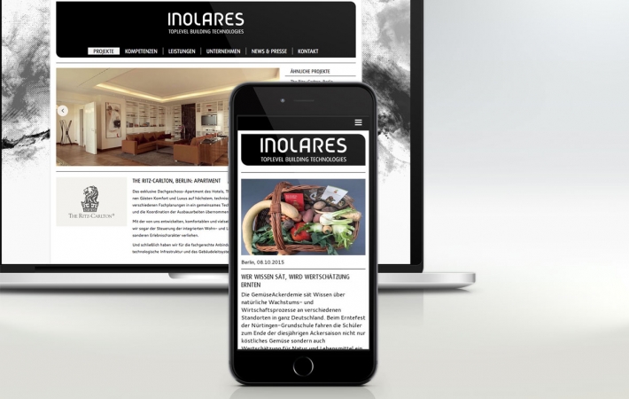 Inolares Website - Redesign