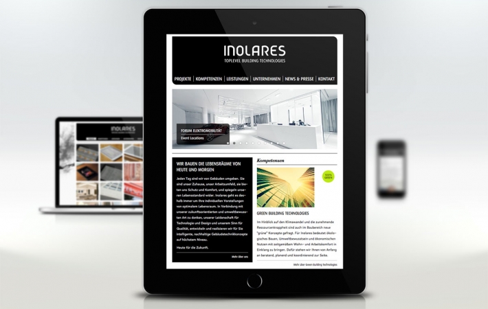 Inolares Website - Redesign