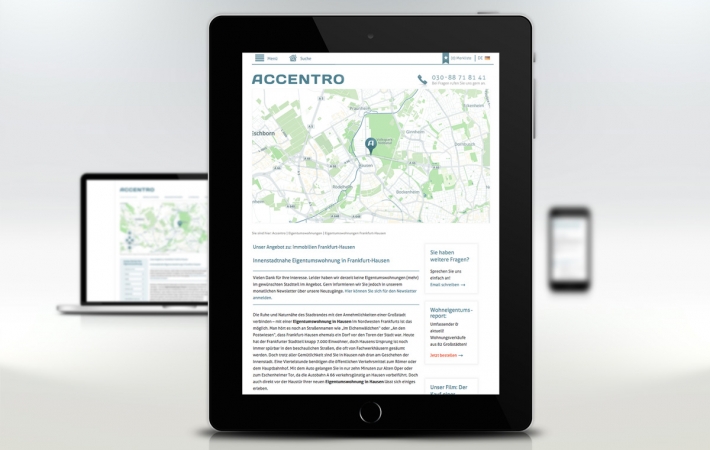 Accentro Website