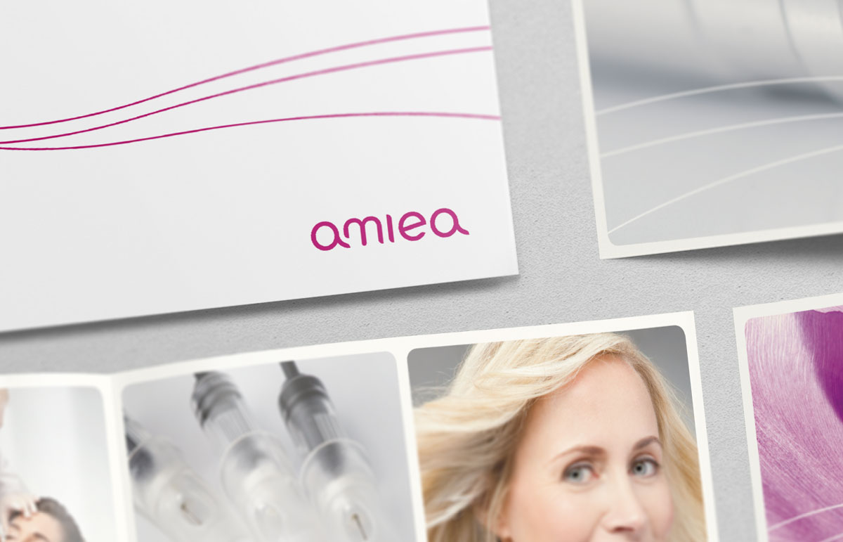 Broschüre für Amiea, PPAM Werbeagentur Berlin Lichterfelde